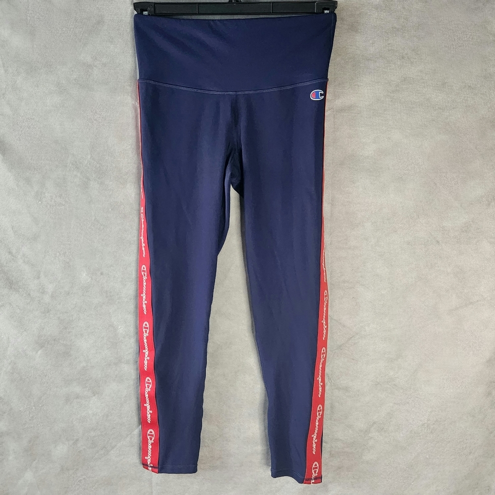 Champion AthleticWear Active Wear Legging With Logo Stripes